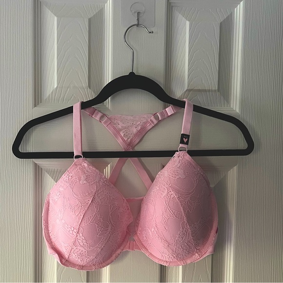 NWT 36DDD Pink Victoria Secret Racerback Bra - Picture 1 of 4